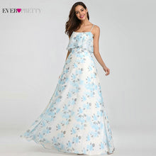 Load image into Gallery viewer, Ever Pretty Elegant Evening Dresses Long A-Line Off Shoulder Floral Print Chiffon Formal Party Gowns Women Robe De Soiree 2020