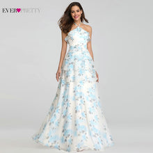 Load image into Gallery viewer, Ever Pretty Elegant Evening Dresses Long A-Line Off Shoulder Floral Print Chiffon Formal Party Gowns Women Robe De Soiree 2020